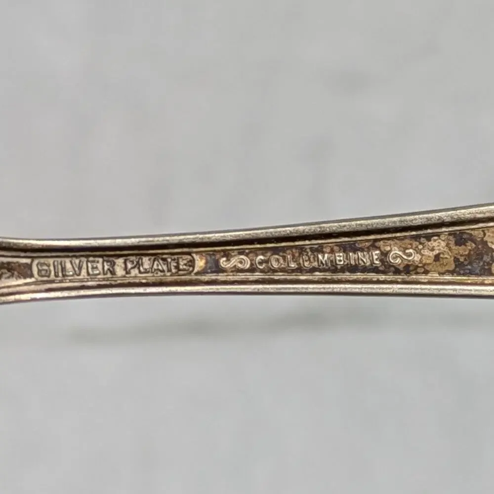 5pc Vintage Silverplate Utensil Lot 4